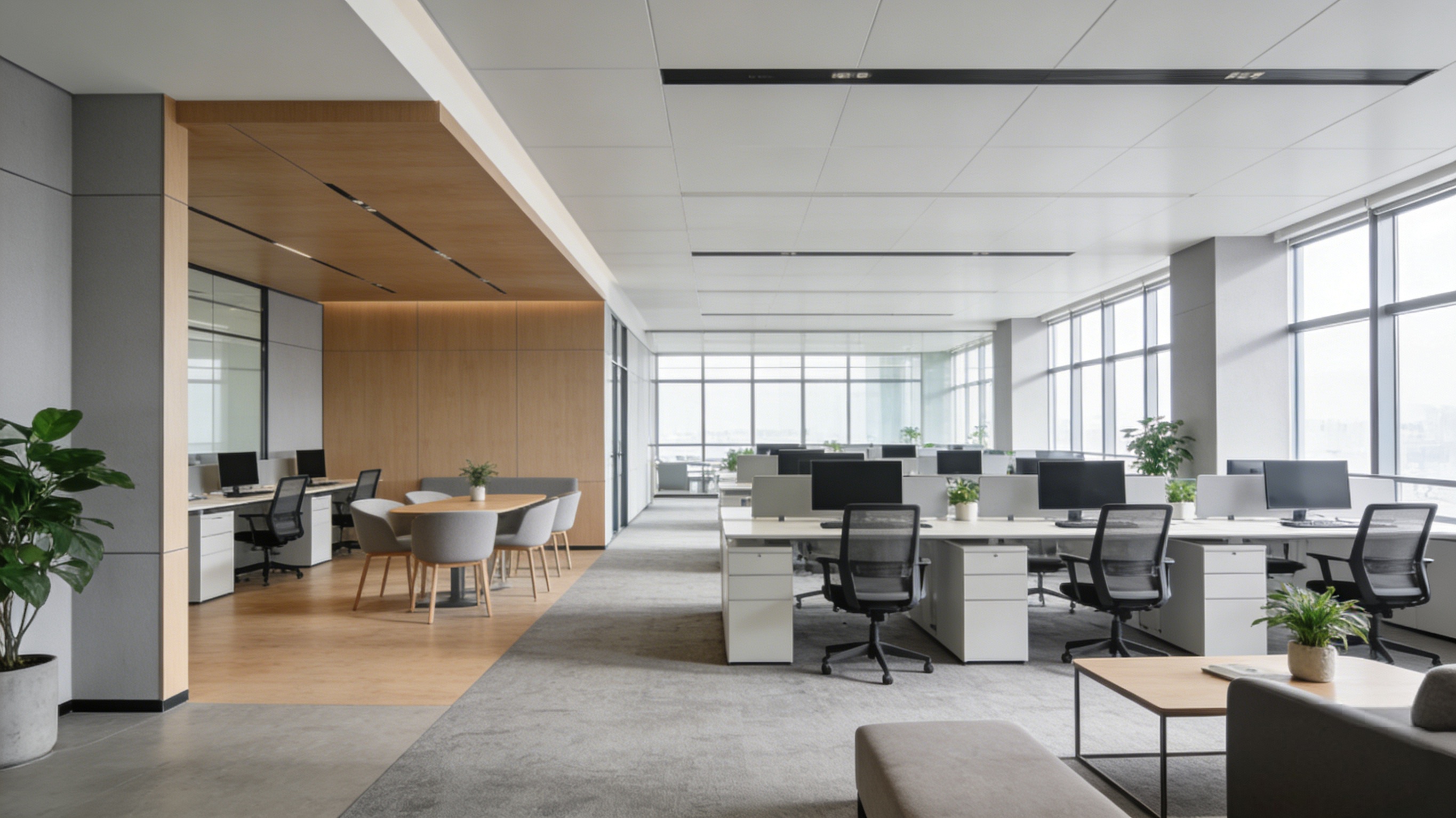 預算有限，如何實現(xiàn)高端辦公空間的質感與功能？